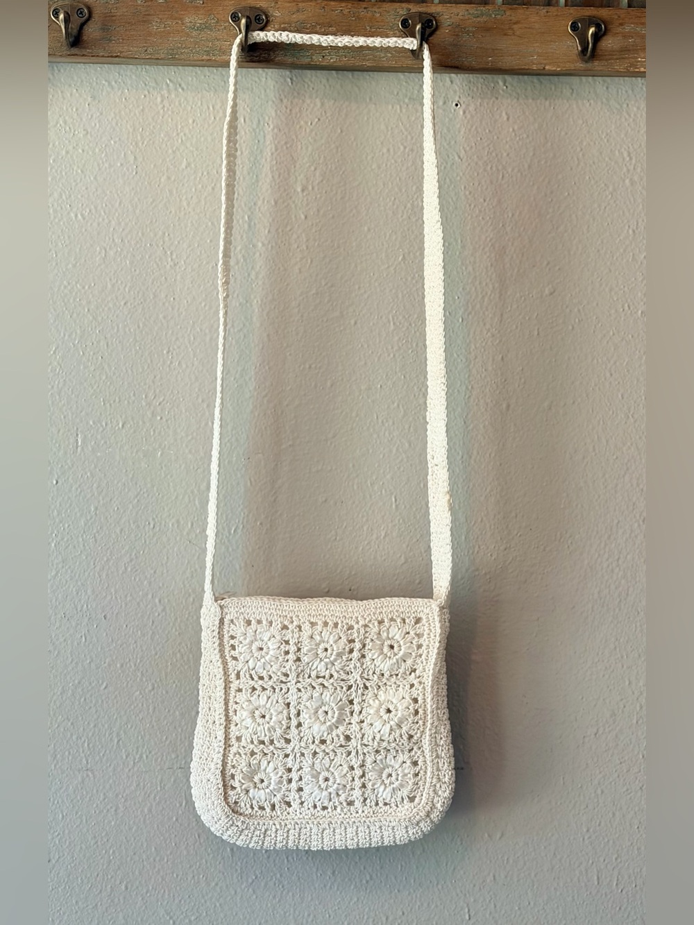 Boho Crochet Crossbody Bag